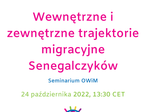 Wewnętrzne i zewnętrzne trajektorie migracyjne Senegalczyków – Seminarium OWiM